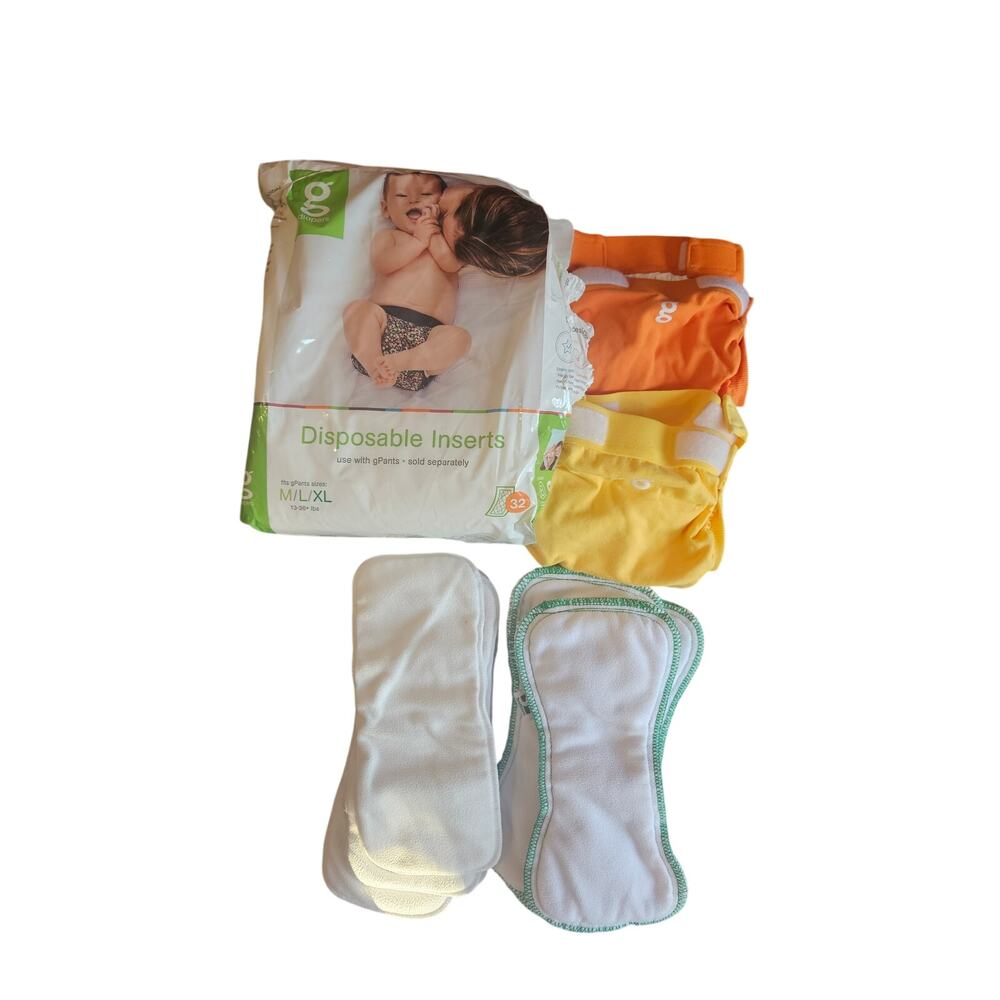G diapers medium lot disposable & reusable cloth insert medium best bottom
